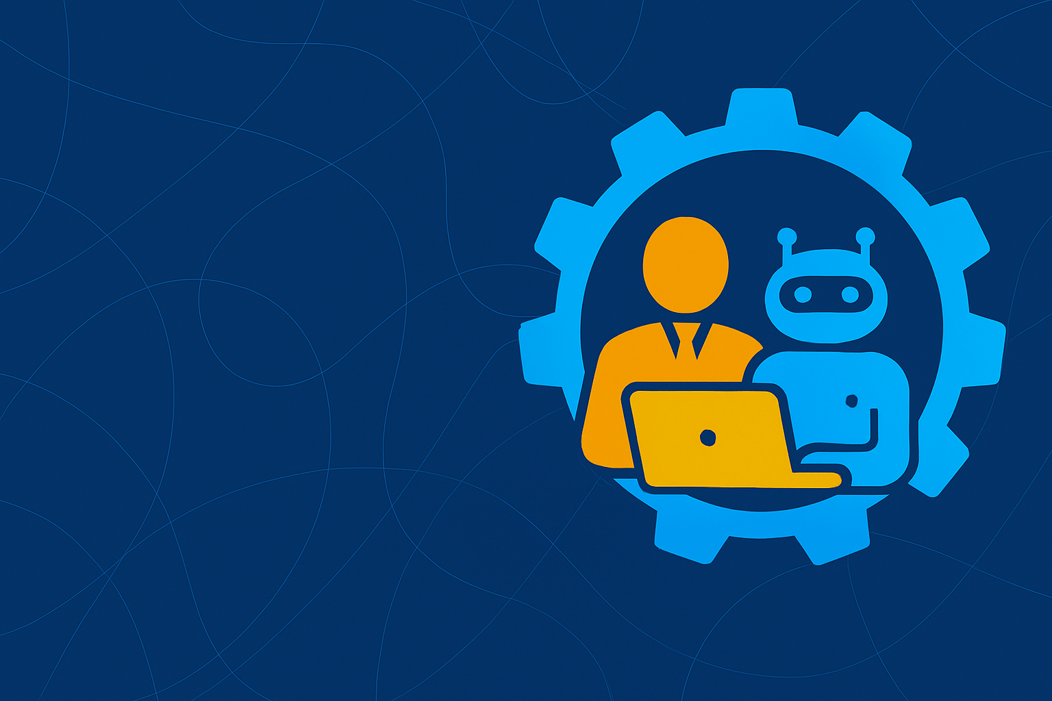 Collaboration between human expertise and AI agents in a modern marketing